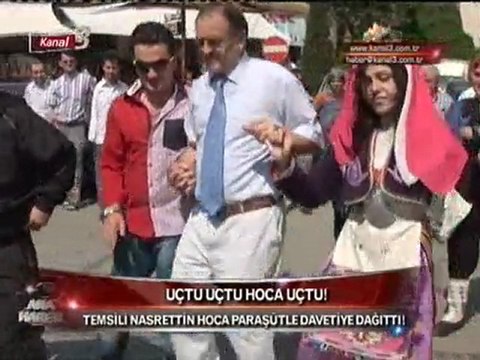 52.Nasreddin Hocayı Anma ve Mizah Gününde N.Hoca Akşehir'de Uçtu-Kanal3