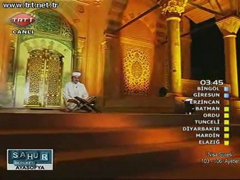 Metin Balcı Nisa Ramazan 2011 TRT