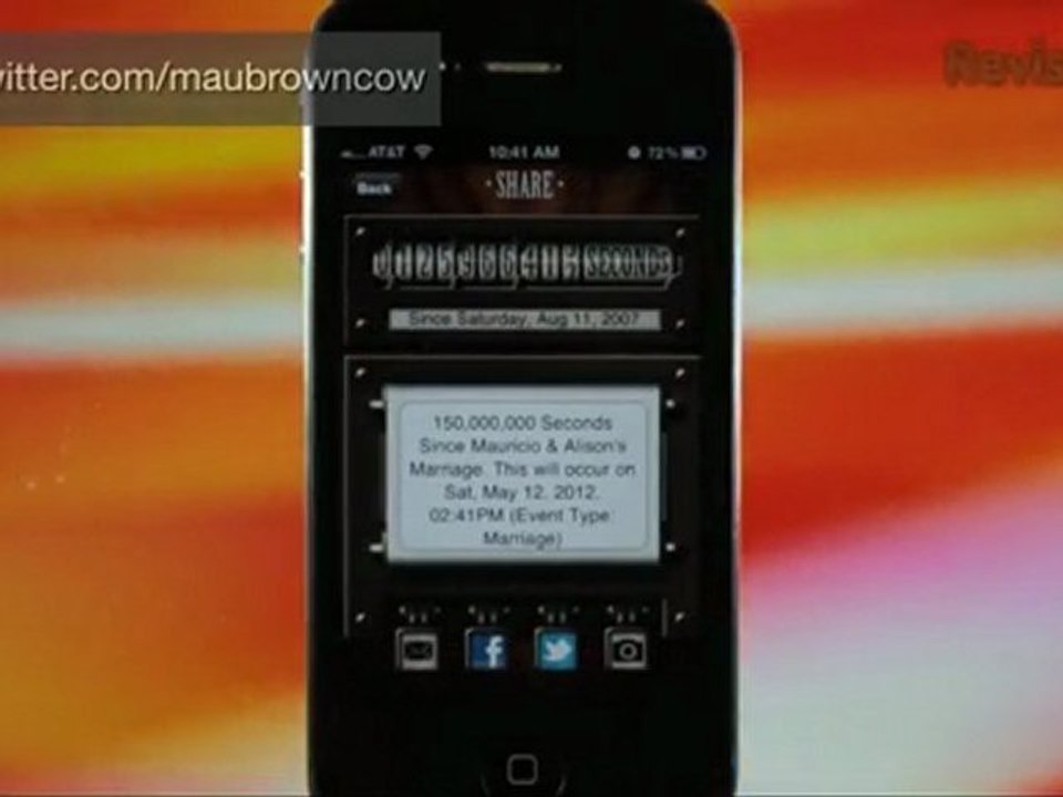 Beautiful Steampunk Style Countdown App - iOS - Snapp