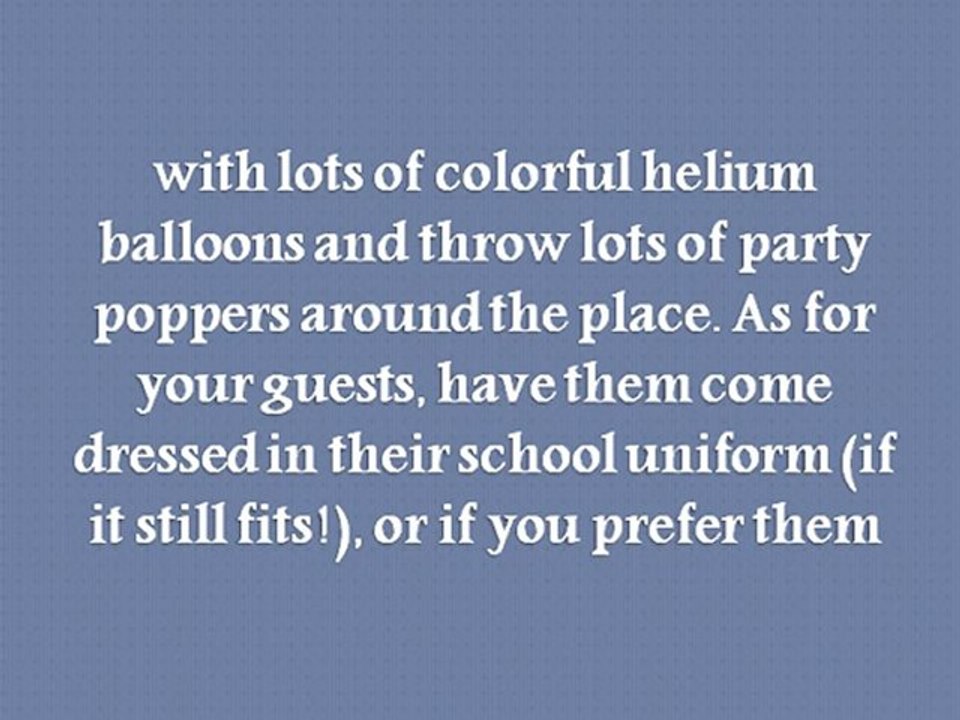 Great Theme Party Ideas to WOW Your Guests