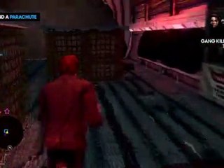 Saints Row: The Third - Freefalling Gameplay