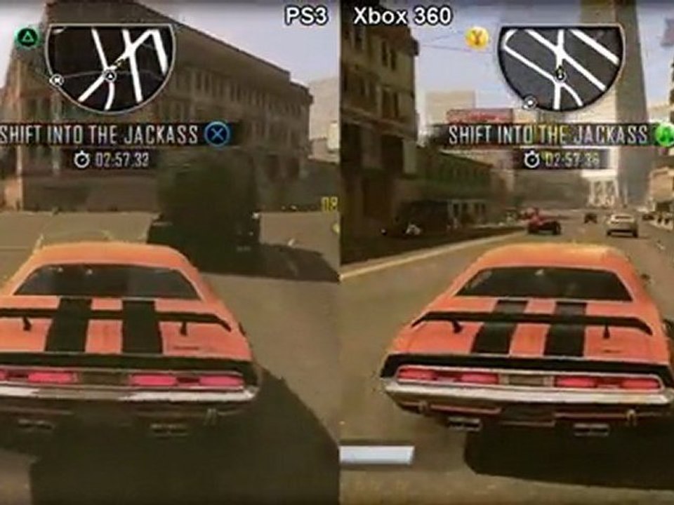 Driver San Francisco Demo - PS3 vs Xbox 360 - Graphics Comparison - video  Dailymotion