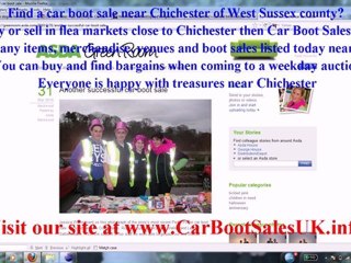 Chichester Car Boot Sales - FleaMarket Sites West Sussex