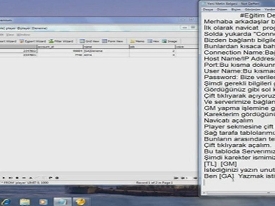 Metin2 server GM yapma Asyadata Bilişim