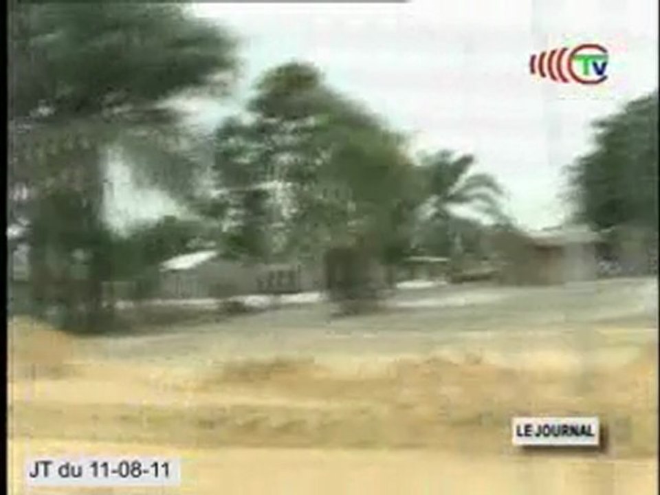 Carte postale du département de la Cuvette-Ouest