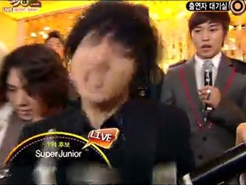 110812 MU Super Junior - Back Stage