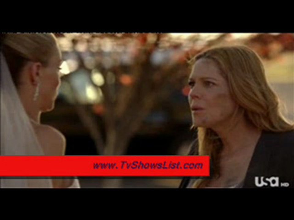 In Plain Sight Season 4 Episode 13 "Something Borrowed, Something Blew Up" 2011