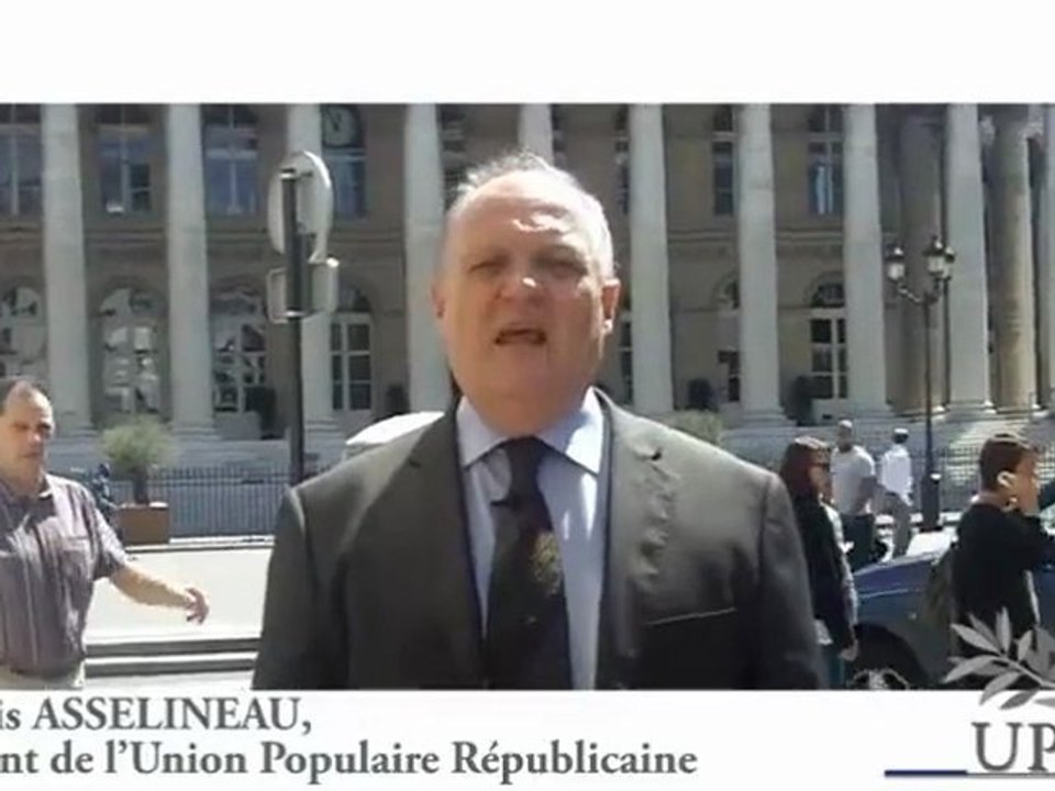 F. Asselineau Comparaison dette U.S.A. et dettes française et grecques.