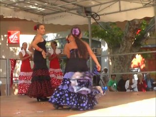Spectacle de Flamenco par la Colonie Espagnole sur la Promenade - Féria 2011