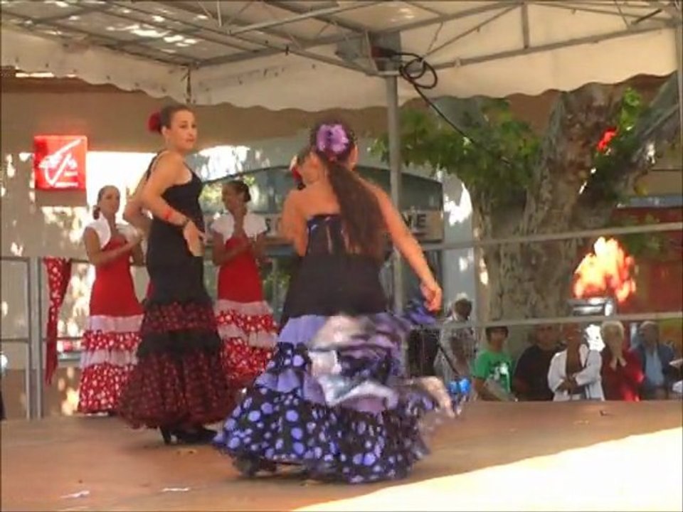 Spectacle de Flamenco par la Colonie Espagnole sur la Promenade - Féria 2011