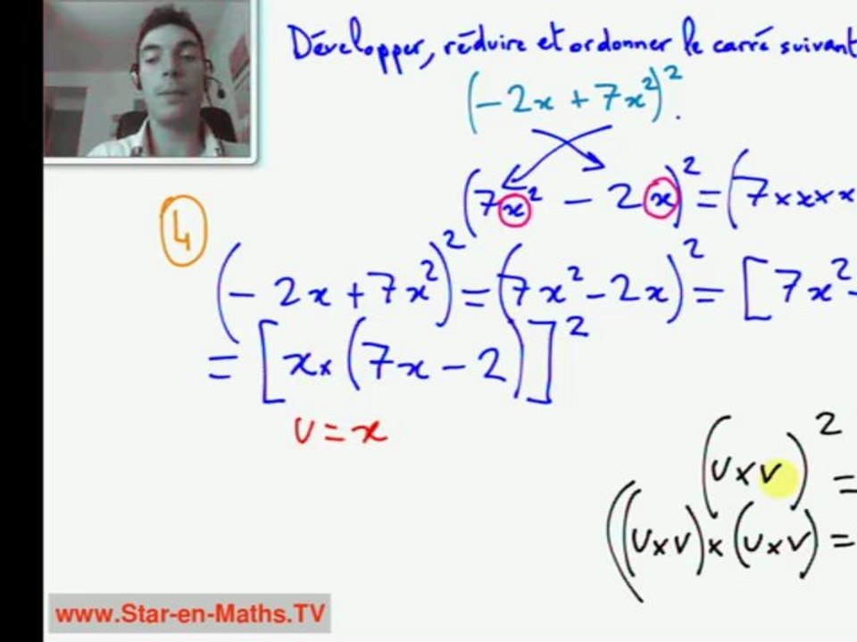 Développer Et Réduire Une Expression En Ligne