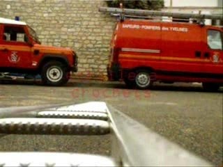 pompier echelle a crochets