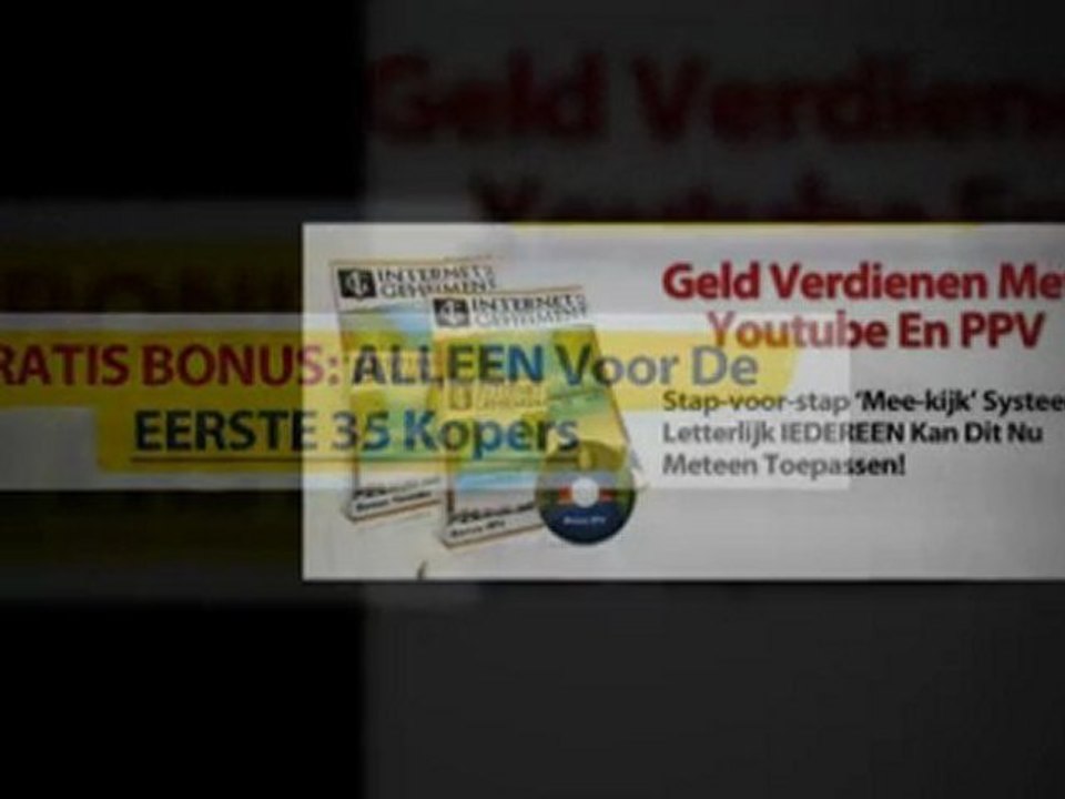 Geld verdienen - 250 euro per dag verdienen met dit systeem