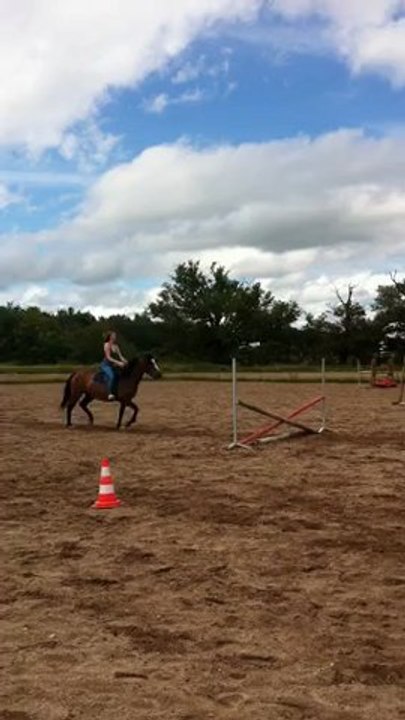 slalom+saut