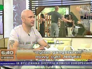 Kawa czy herbata - Wywiad przed programem BYŁEM GANGSTEREM