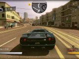 Driver San Francisco Xbox 360 Demo - Lamborghini Diablo VT Gameplay