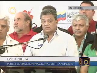 Transportistas acuerdan con el gobierno