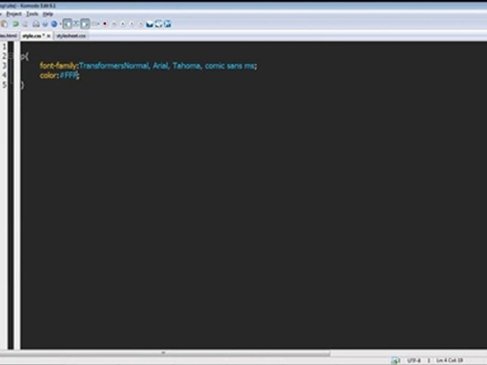Tutoriel :: HTML et CSS - couleur, polices et effets sur le texte - Partie 4