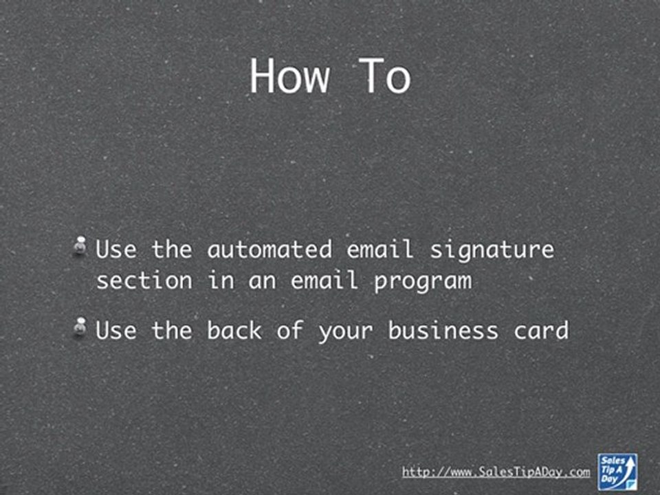 Email Signatures and Business Card: #13 of the 30 Best ...