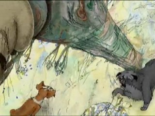 Russian animation: The Dog Door (+ English subtitles) 2007