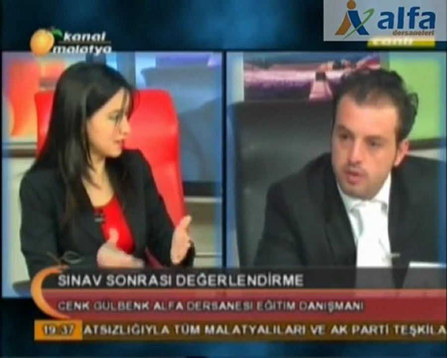 Alfa Dershaneleri'nin Videoları  Cenk Gülbenk Kanal Malatya Ana Haber [HQ]   Facebook