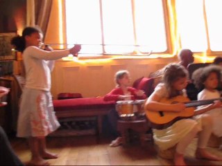 Les enfants du Blaiz Street Gospel avec Mister Blaiz (spectacle)