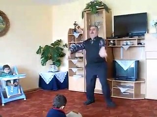 Old man dances like a boss