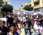 من مظاهرات حمص حي البياضة جمعة لن نركع حاشدة جداSyria Homs Albayada  peaceful Protestors
