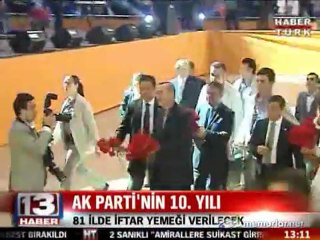 AK Parti 10. yılını kutluyor