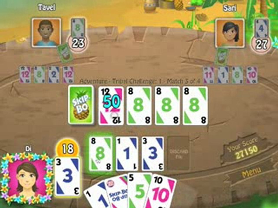 SKIP-BO-Castaway Caper