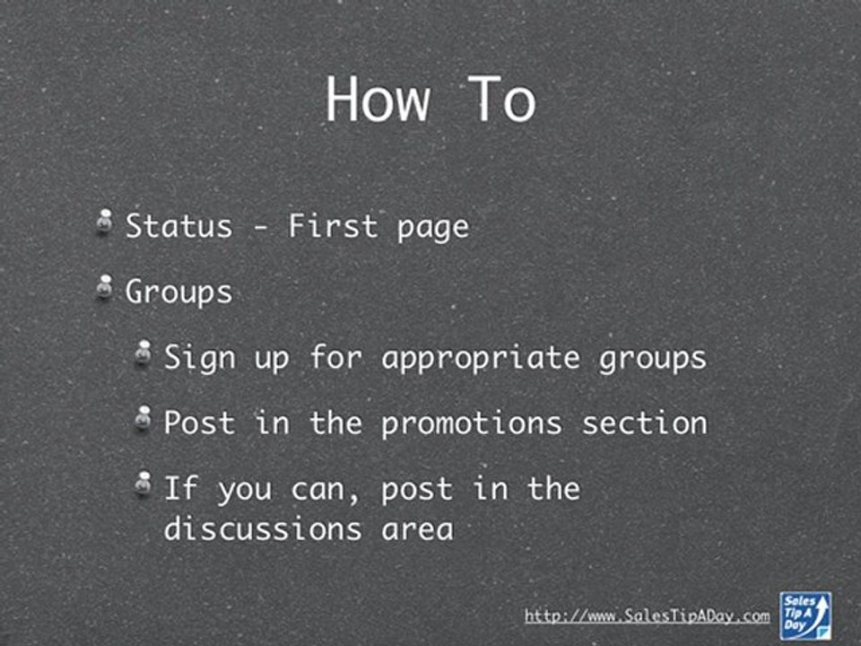 LinkedIn: #19 of 30 Best Ways to Promote Your Website ...