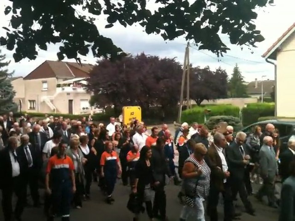 Dernier hommage d'Amnéville à son maire, Jean Kiffer