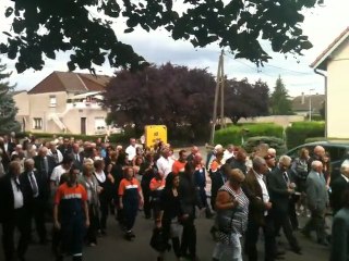 Dernier hommage d'Amnéville à son maire, Jean Kiffer