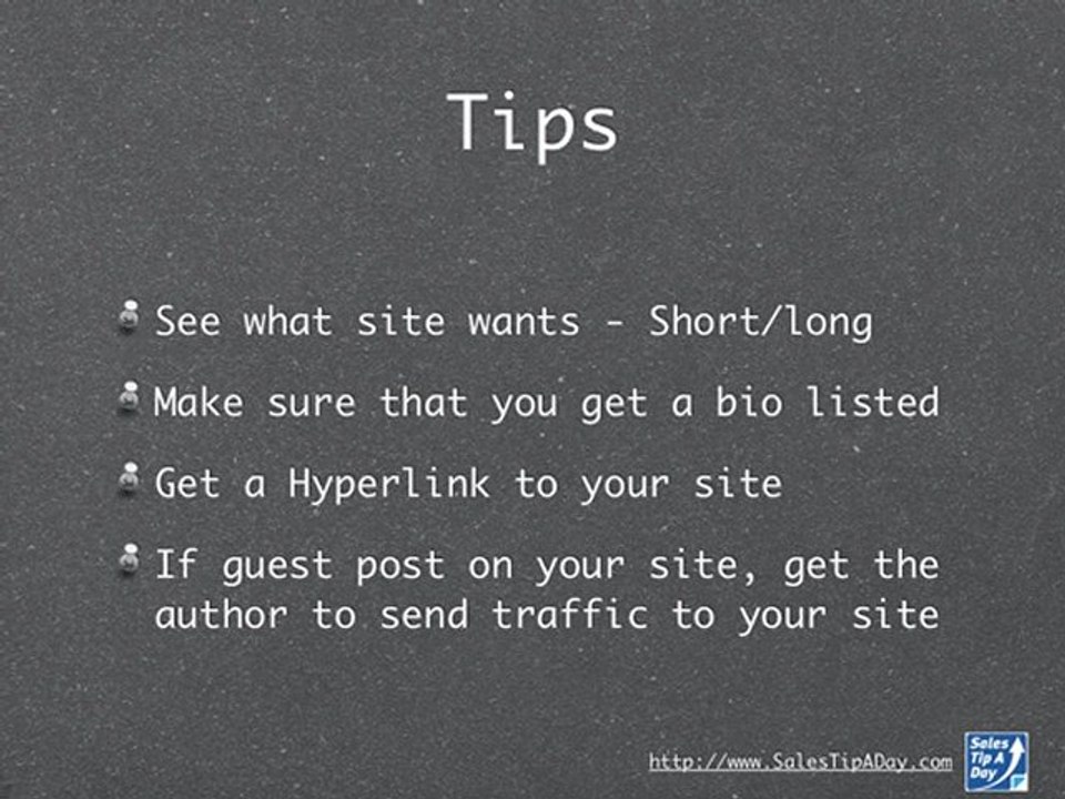 Guest Posts: #25 of 30 Best Ways to Promote Your ...