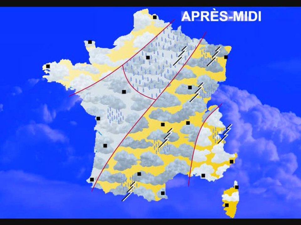Météo 14 août 2011: Prévisions jusqu'au 19 août 2011 inclu !