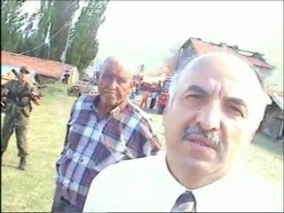 İskilip Karaağaç Köyünde çıkan yangında 44 ev tamamen yandı