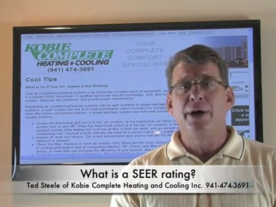 Sarasota Air Conditioning Tips: What is SEER rating?