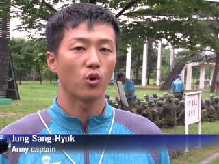 Arabic-web-Military boot camps lure Korean teens and families