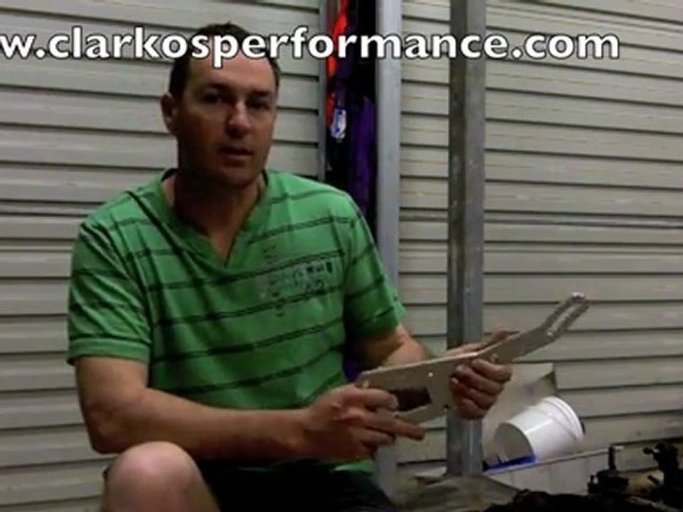 Clarkos Performance - wingless sprint car power steering bra