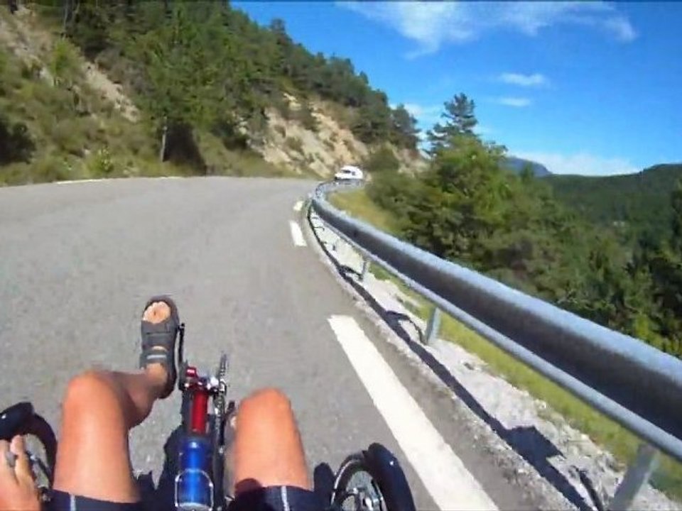 descente col de Cabre