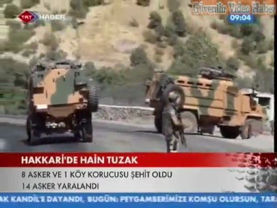 O Hain pusu burada kuruldu !