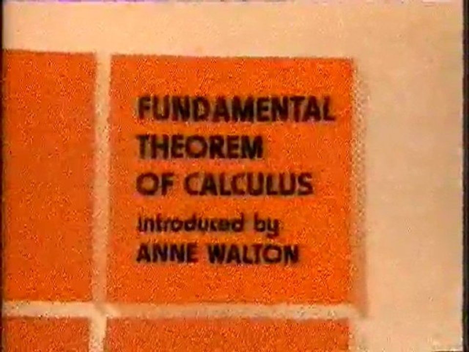 Maths Foundation Course 14 : Fundamental Theorem of Calculus