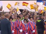 GMG, Papa Benedetto XVI è arrivato a Madrid