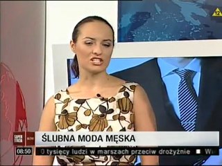 Redaktor Naczelna Ślubclick.com o garniturach ślubnych - "Dzień Dobry Polsko" (4/6)