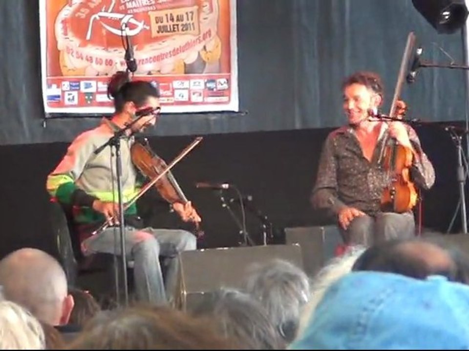 duo pacher et barbances au festival rencontres luthiers Château D'Ars
