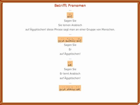 A 1.0 Audio-Kurs: مصري - Ägyptisch-Arabisch auf Deutsch