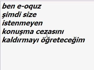 Sanalika İstenmeyen Konuşma Cezası Kaldırma Hilesi