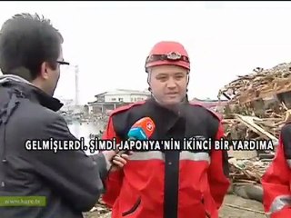 Japonya Depremi ve Arama Kurtarma ekibimiz