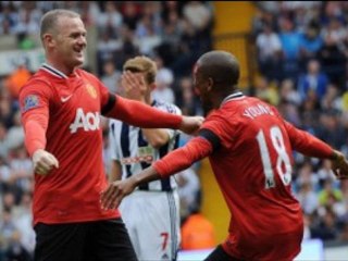 Westbrom 1-2 Manchester United Rooney great-stike, Long, Young goal-debut
