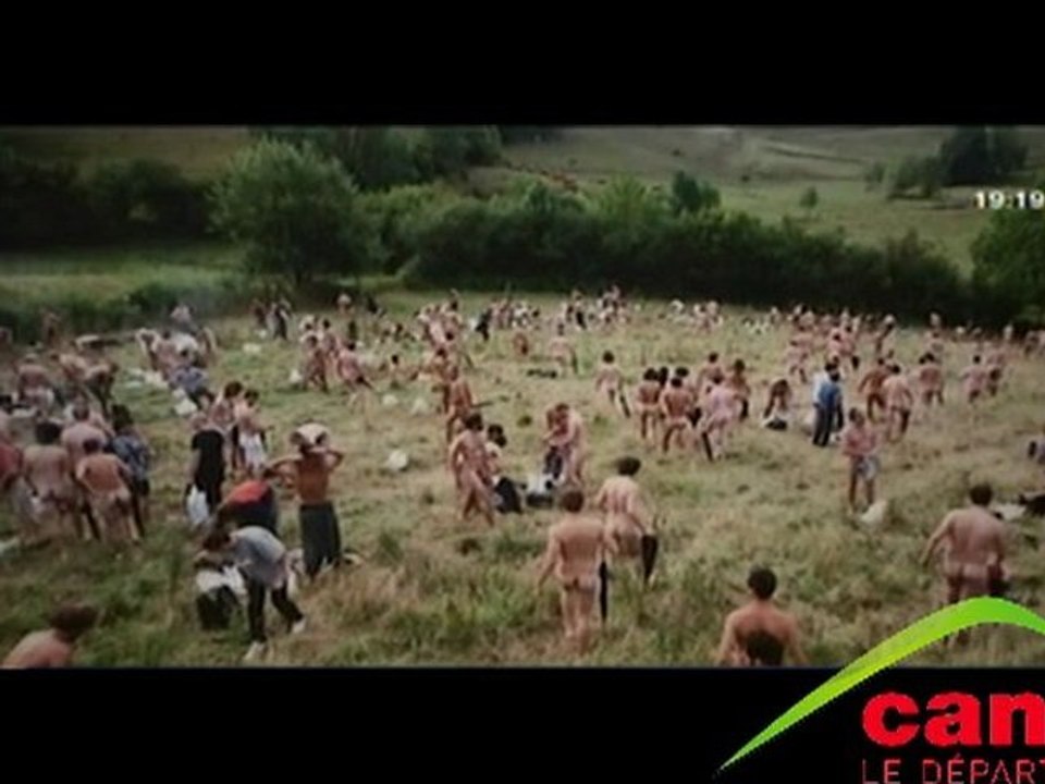 Photographie (Suivre et photographier Spencer Tunick à Aurillac